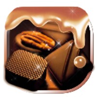 Chocolate Screen Launcher Theme: Sweet Nougat